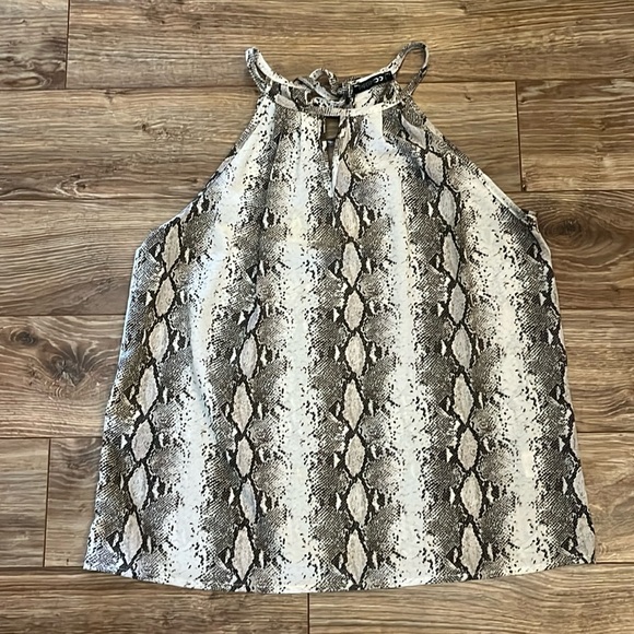 Petite Python Print Tank - Picture 1 of 4